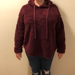 Active USA Burgundy hoodie